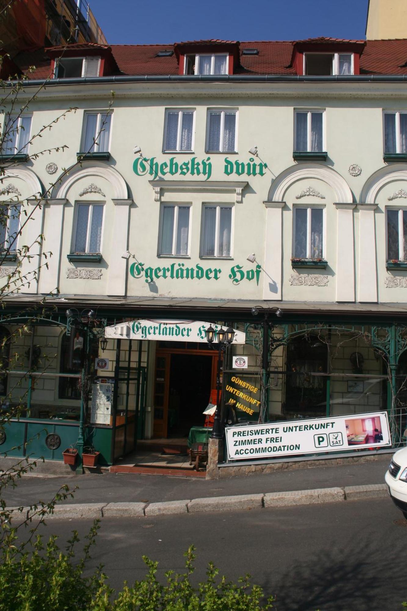 Hotel Chebsky Dvur - Egerlander Hof Karlovy Vary Exteriér fotografie