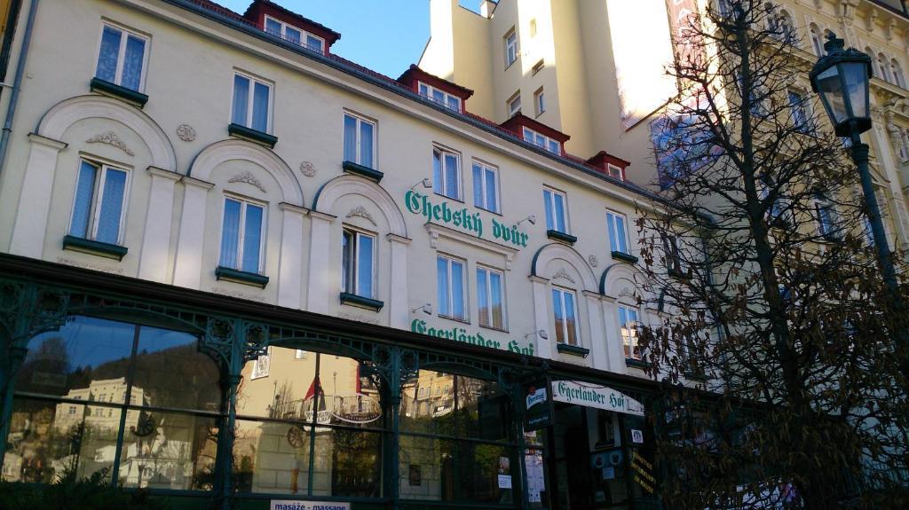 Hotel Chebsky Dvur - Egerlander Hof Karlovy Vary Exteriér fotografie